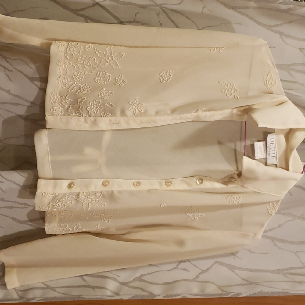 Petite sophisticate blouse